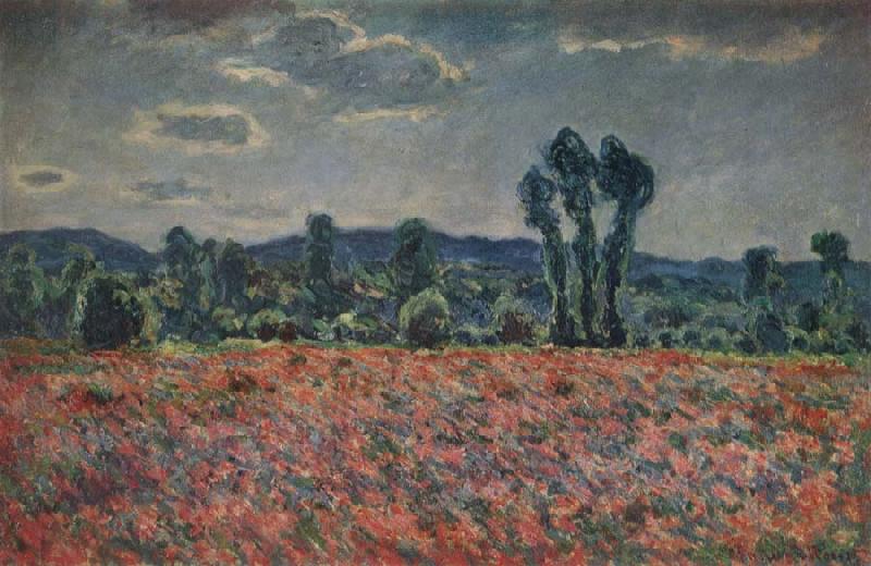 Claude Monet Poppy Field